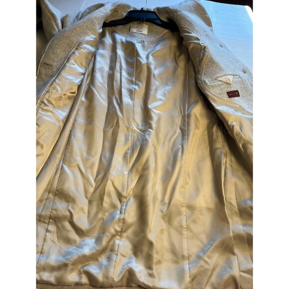 Wilfred Italy Wool Cashmere Cocoon Coat Jacket Womens M Grey - Picture 7 of 13